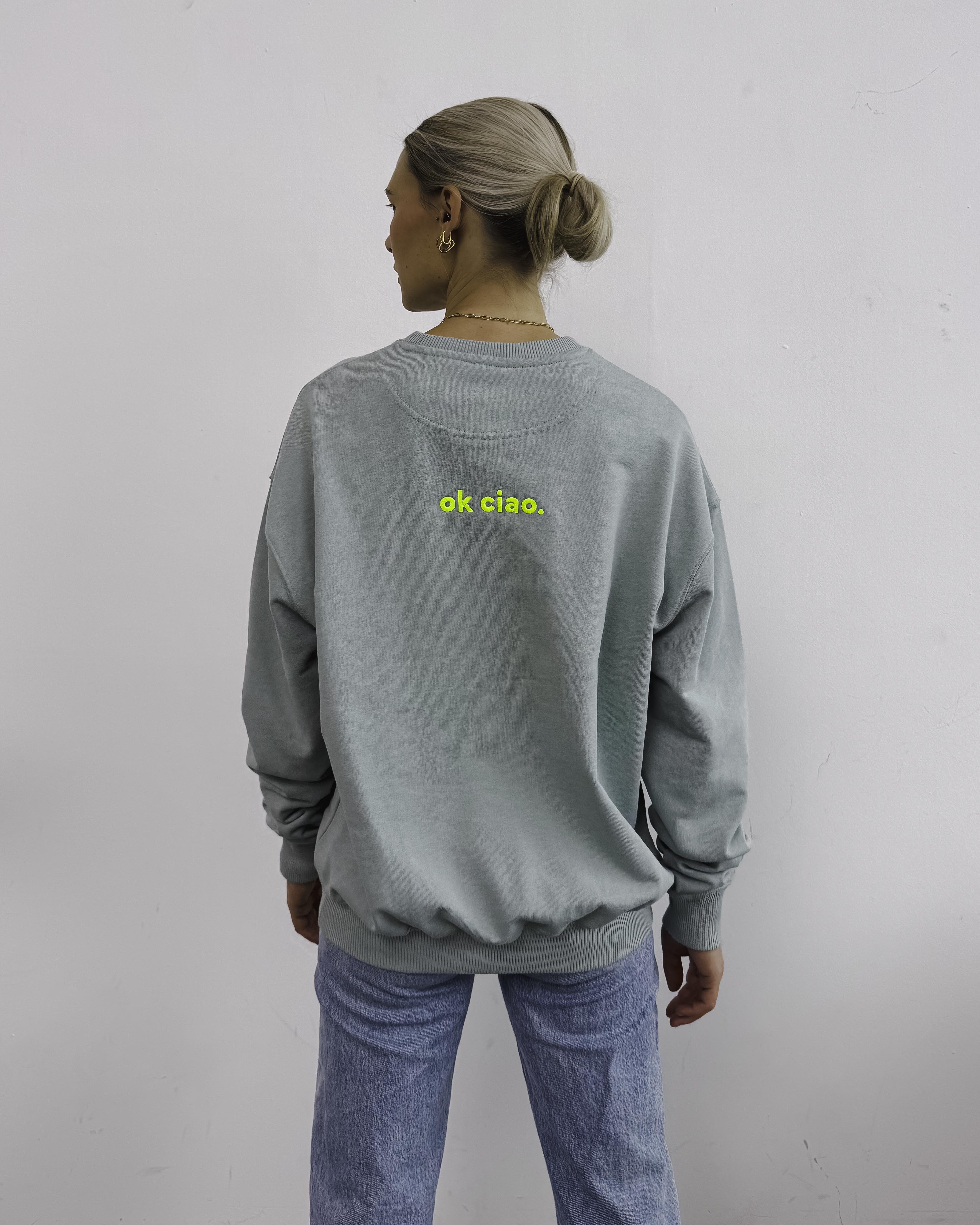 OK WOW Oversized Sweater Aloe