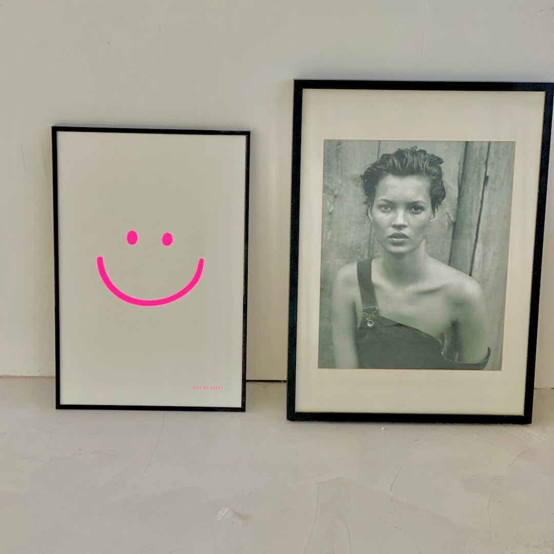 SMILE Siebdruck Poster, 40*60