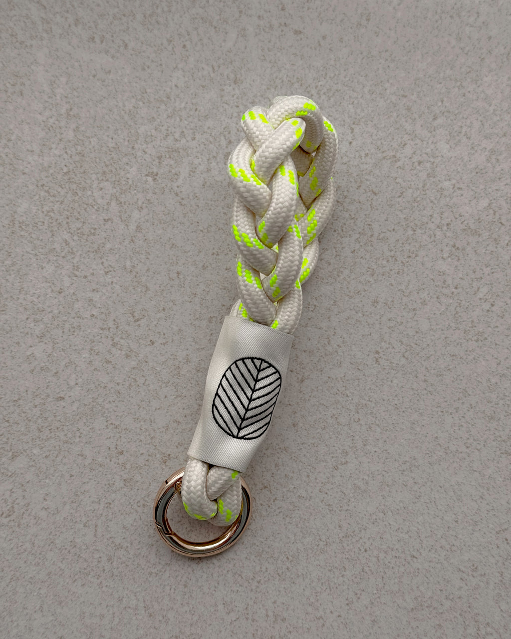 Schlüsselanhänger BRAIDED YELLOW