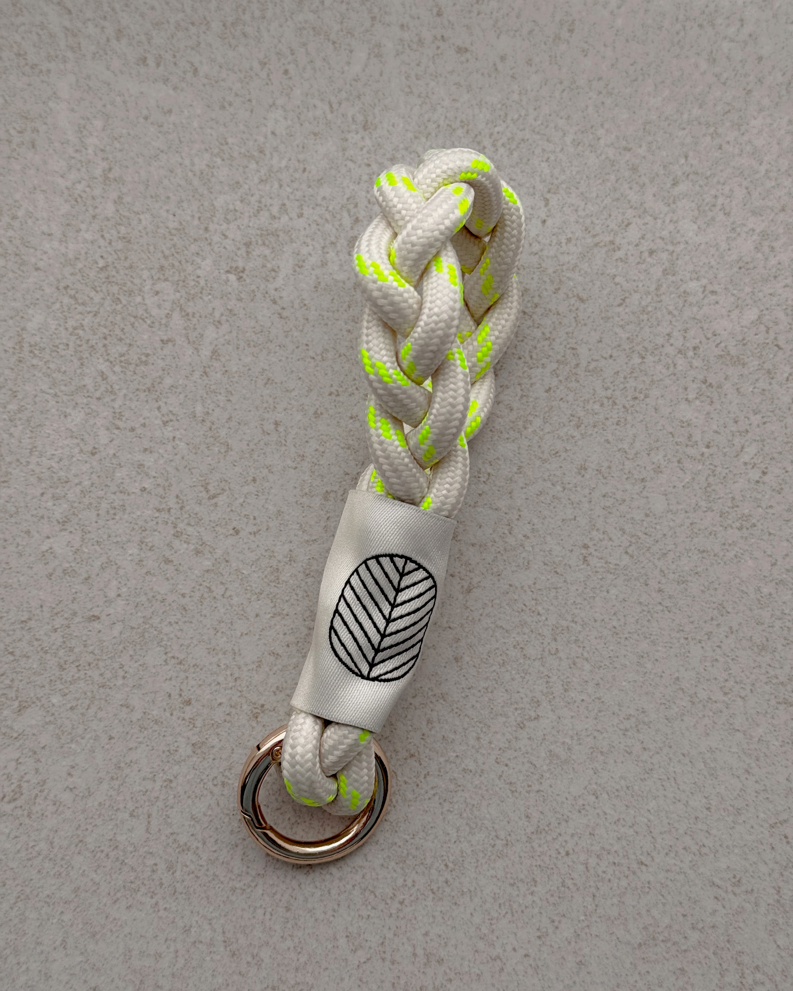 Schlüsselanhänger BRAIDED YELLOW