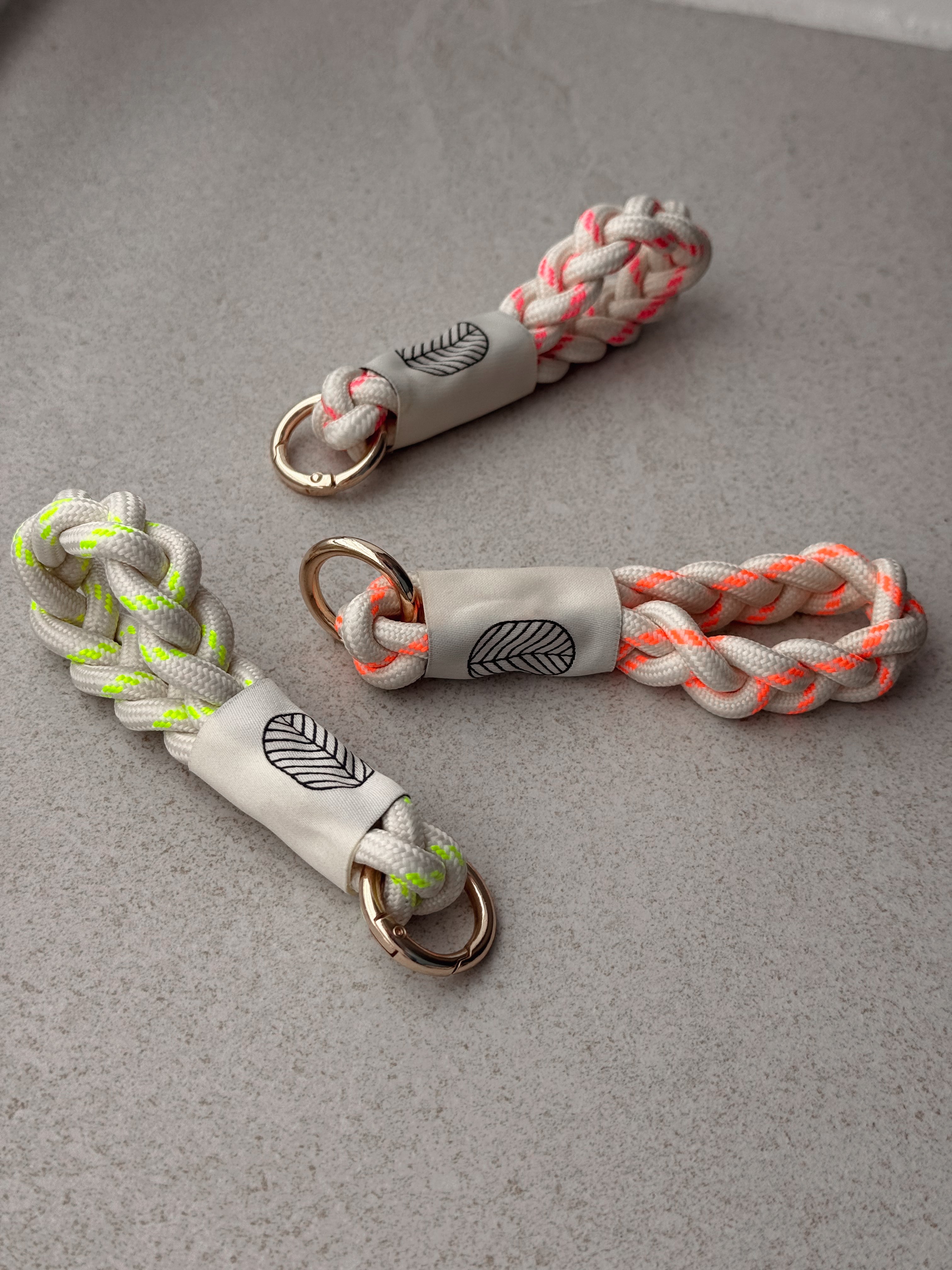 Schlüsselanhänger BRAIDED PINK