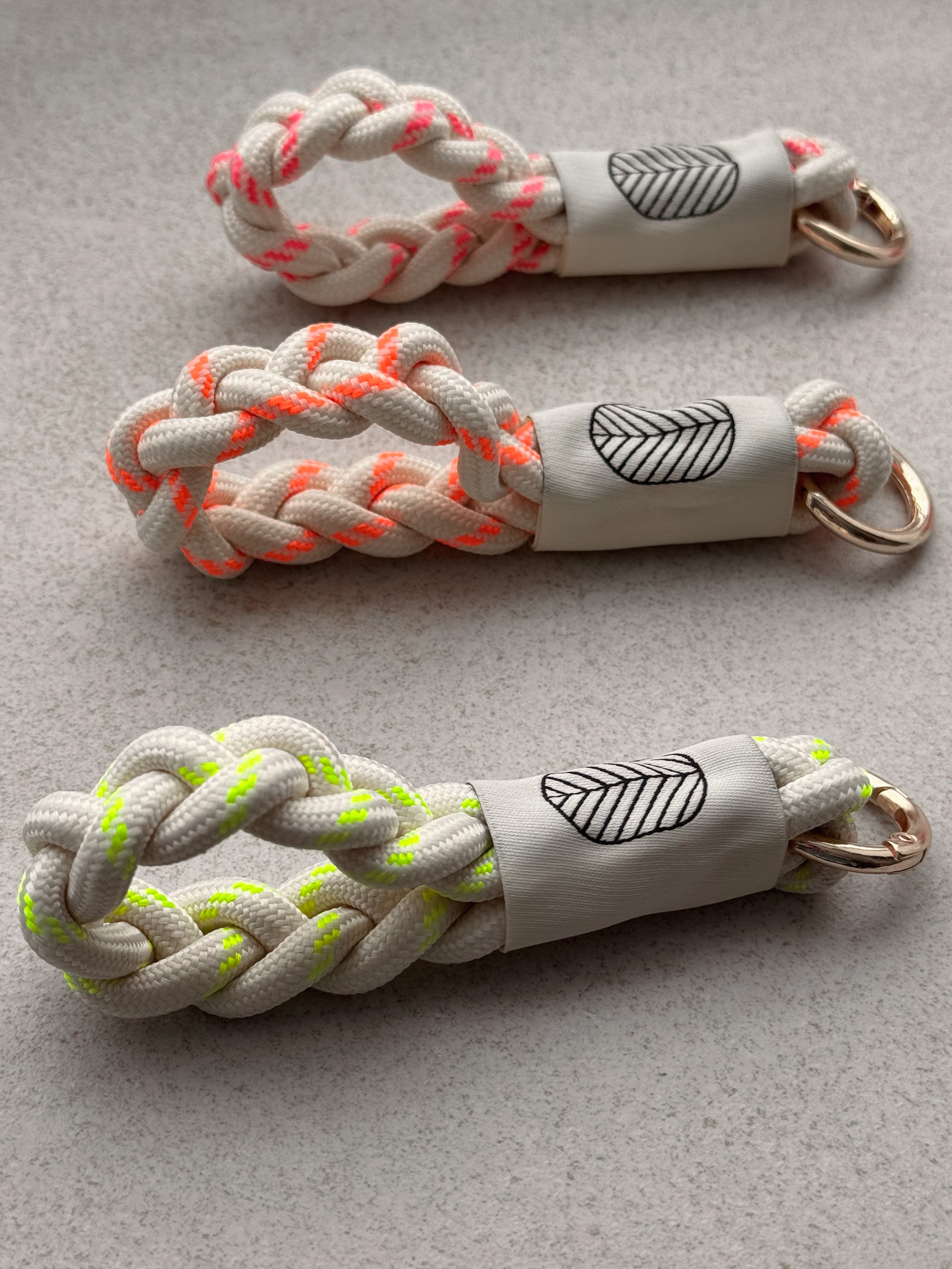 Schlüsselanhänger BRAIDED YELLOW