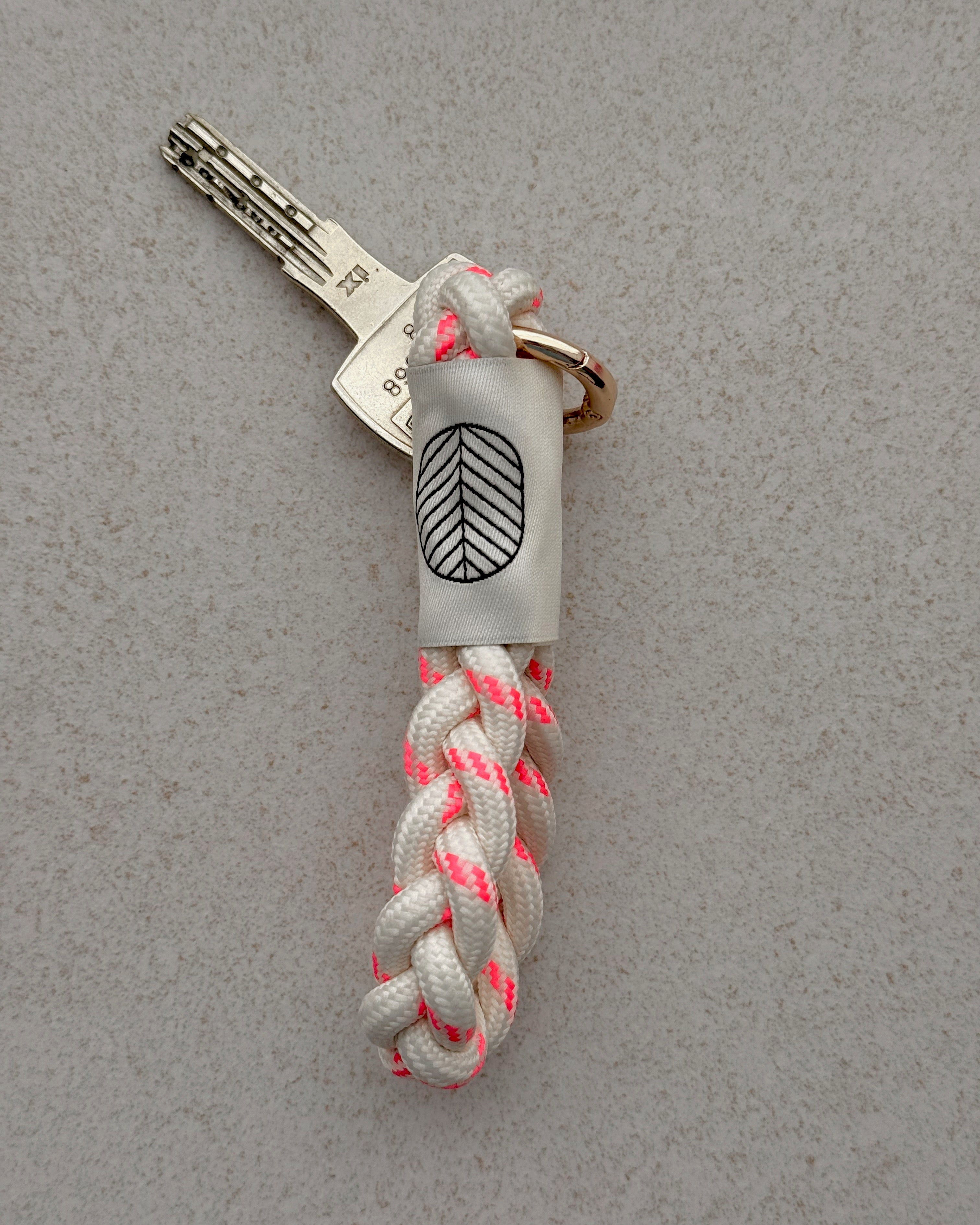 Schlüsselanhänger BRAIDED PINK