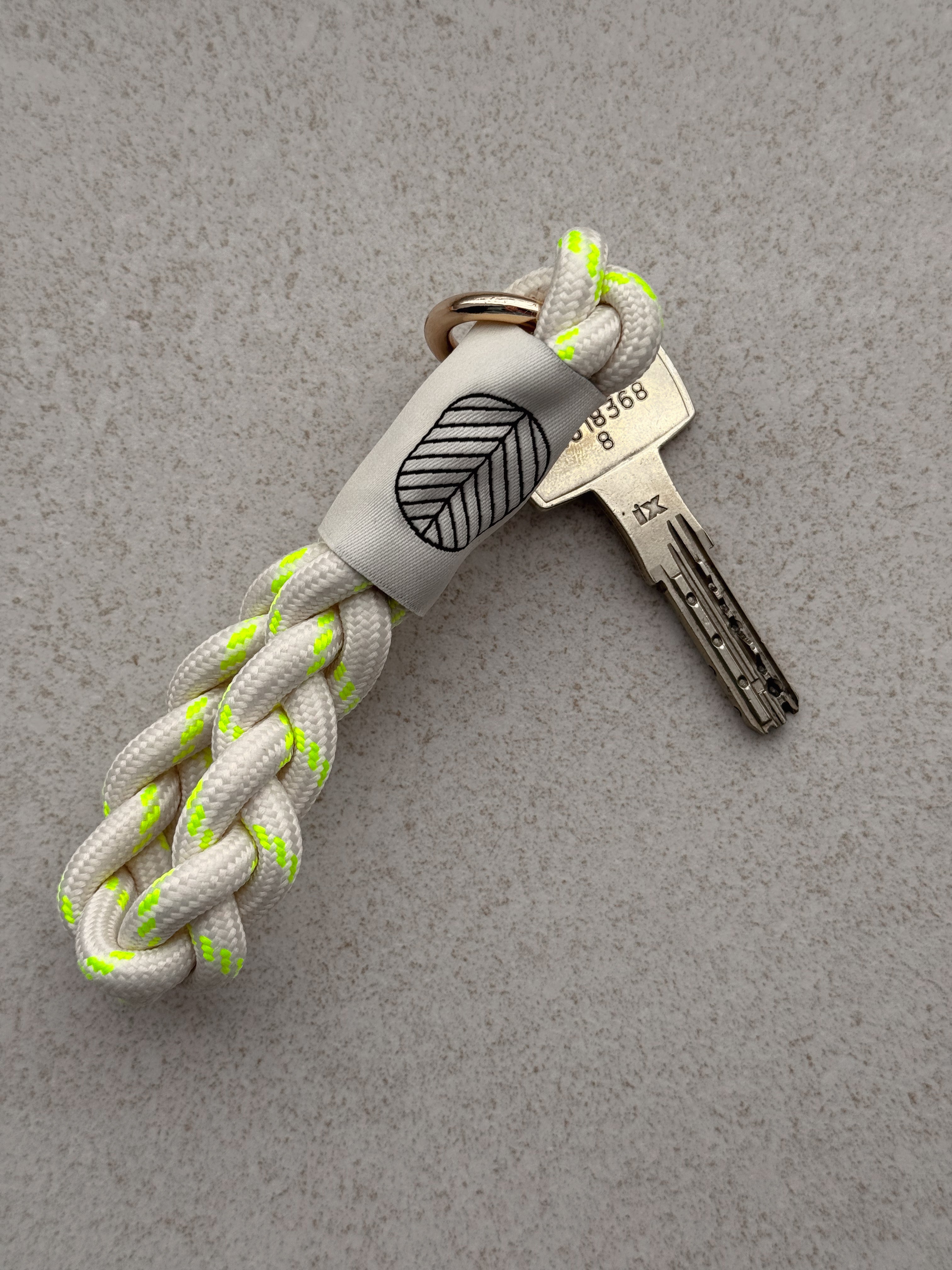 Schlüsselanhänger BRAIDED YELLOW