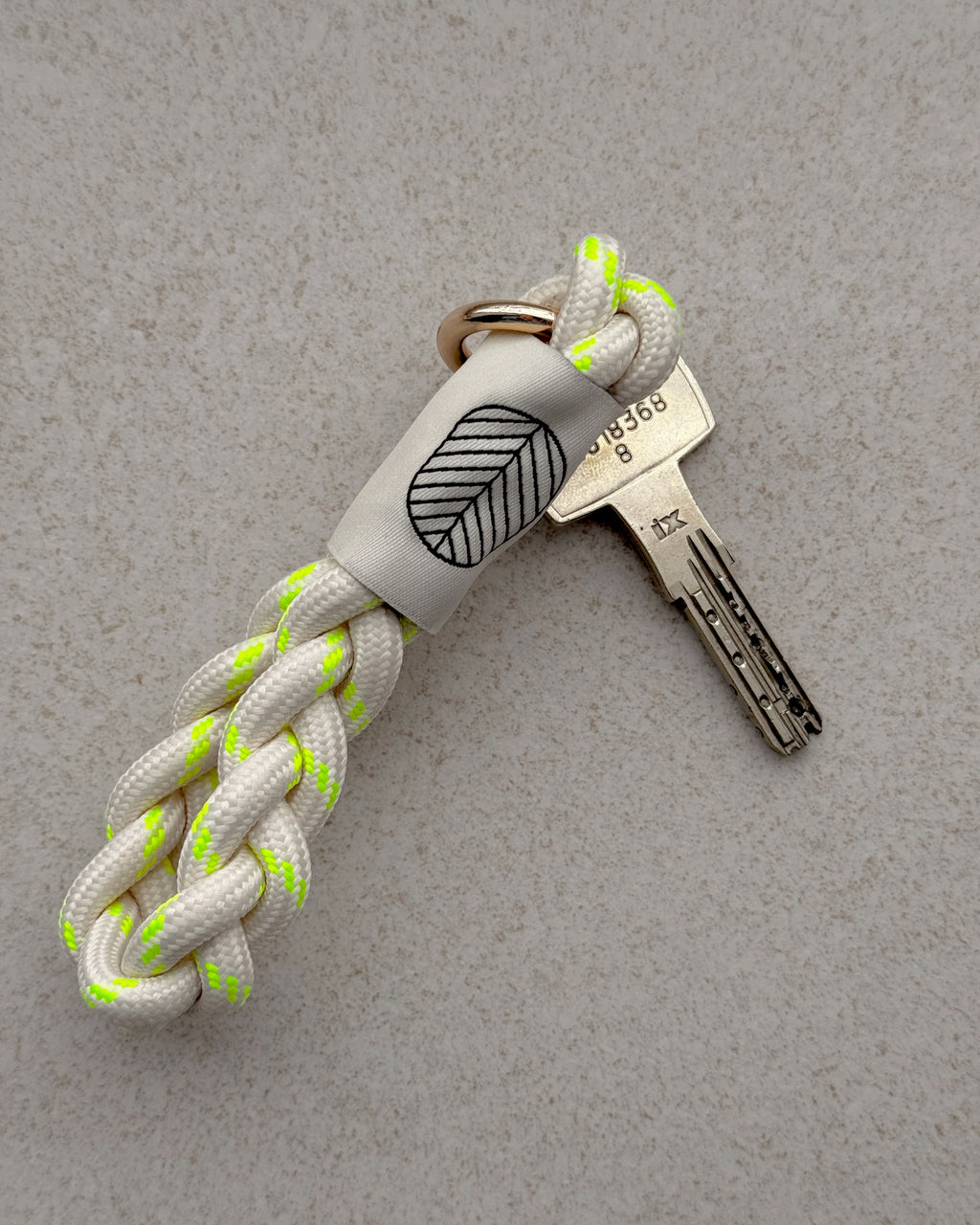 Schlüsselanhänger BRAIDED YELLOW