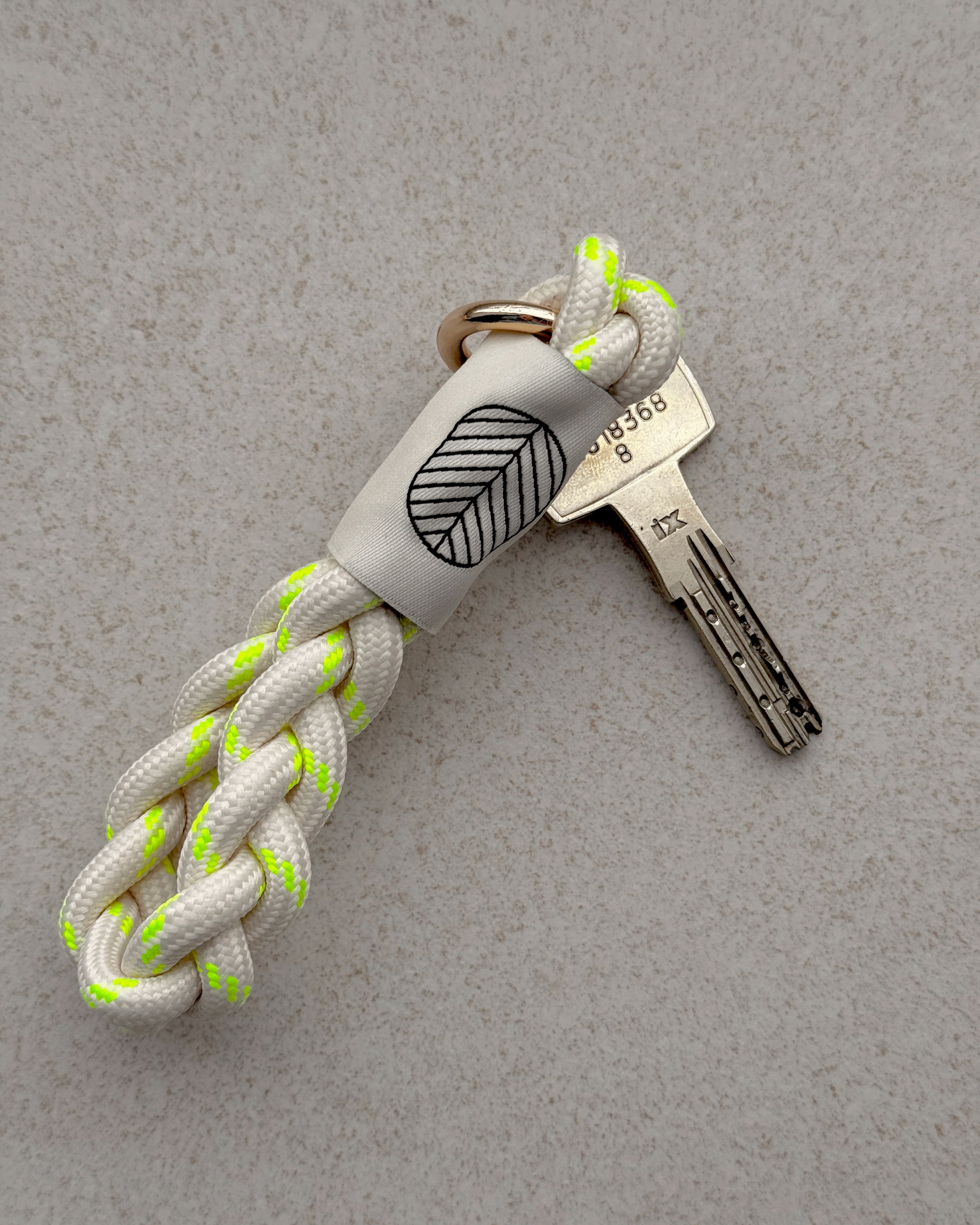 Schlüsselanhänger BRAIDED YELLOW