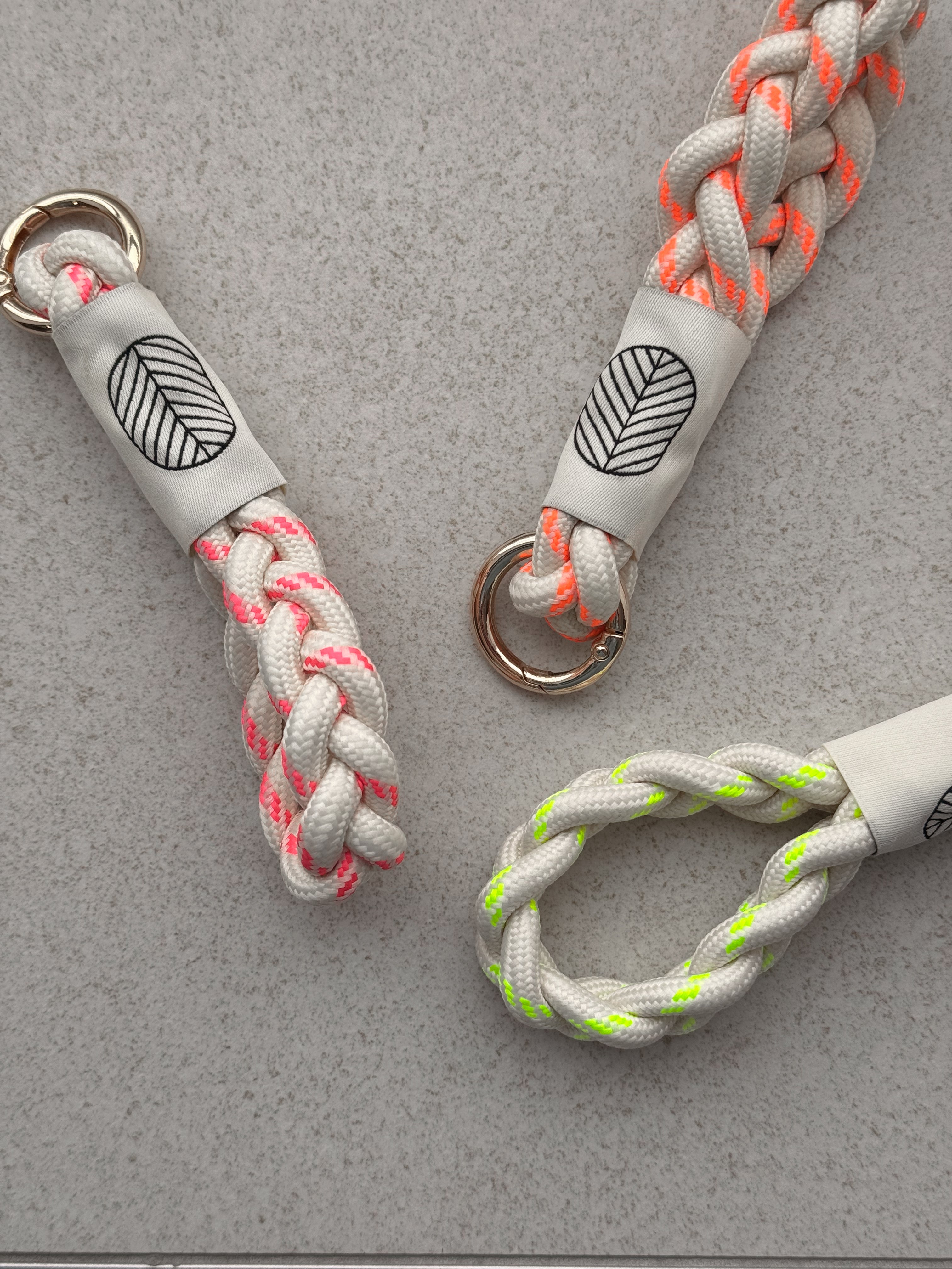 Schlüsselanhänger BRAIDED ORANGE