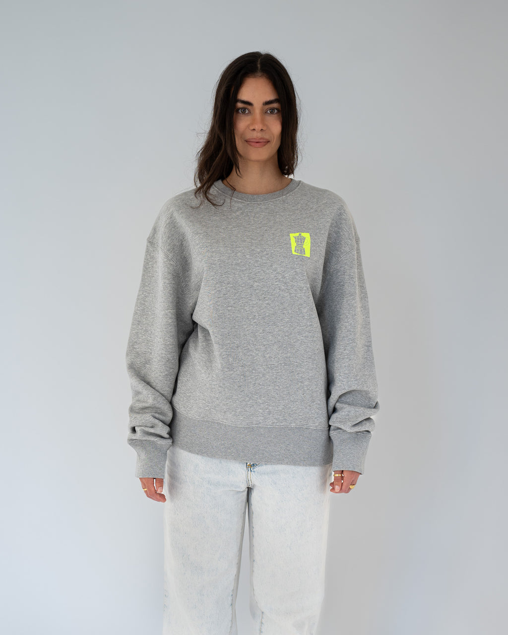 GOOD MOOD BY COFFEE Oversized Sweater