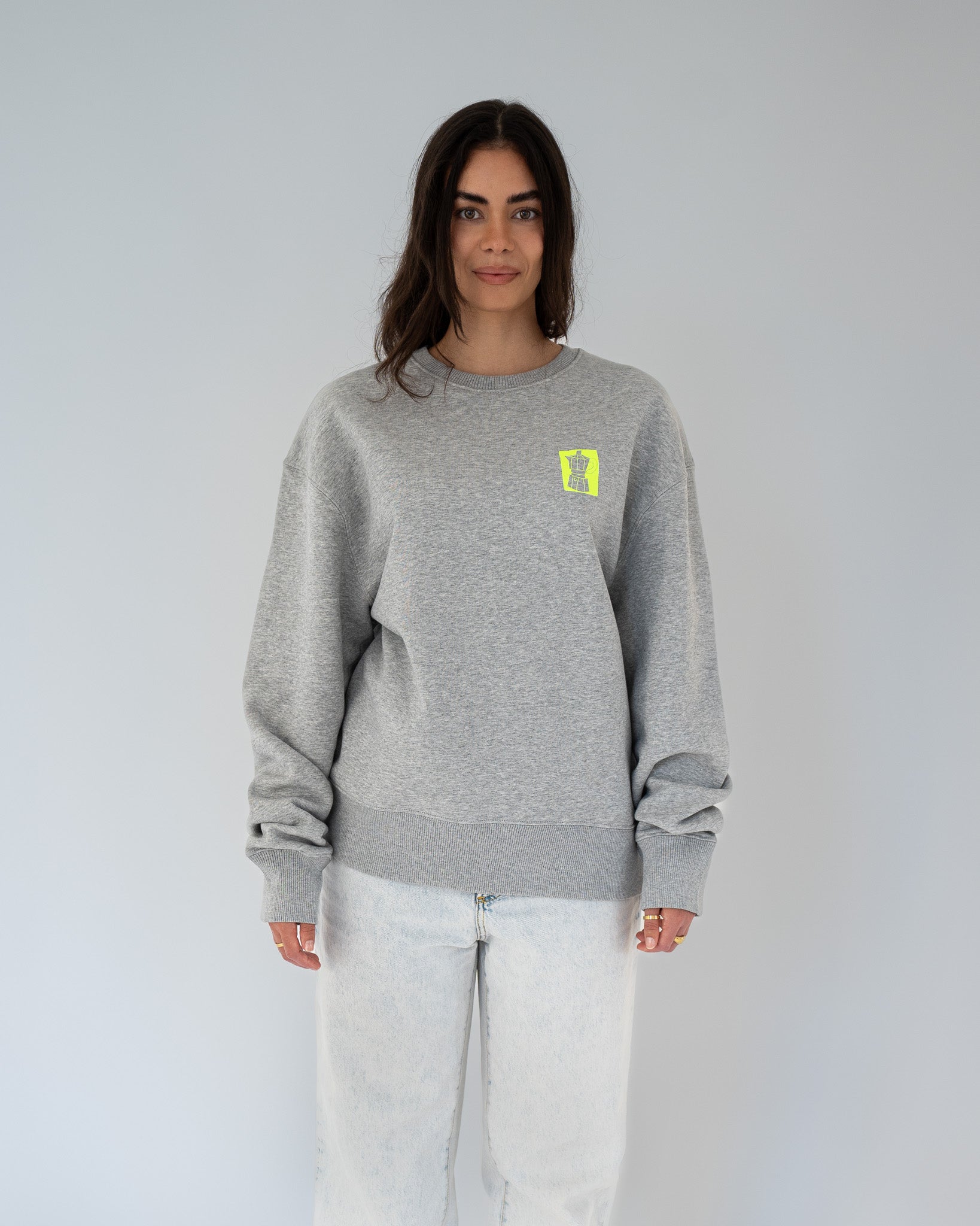 GOOD MOOD BY COFFEE Oversized Sweater