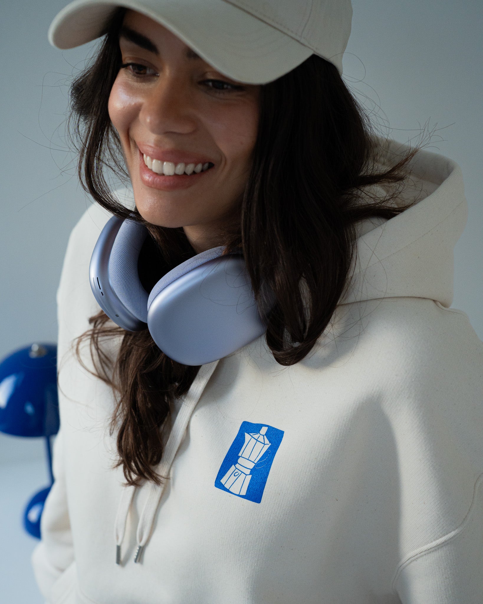 GOOD MOOD BY COFFEE Oversized Hoodie