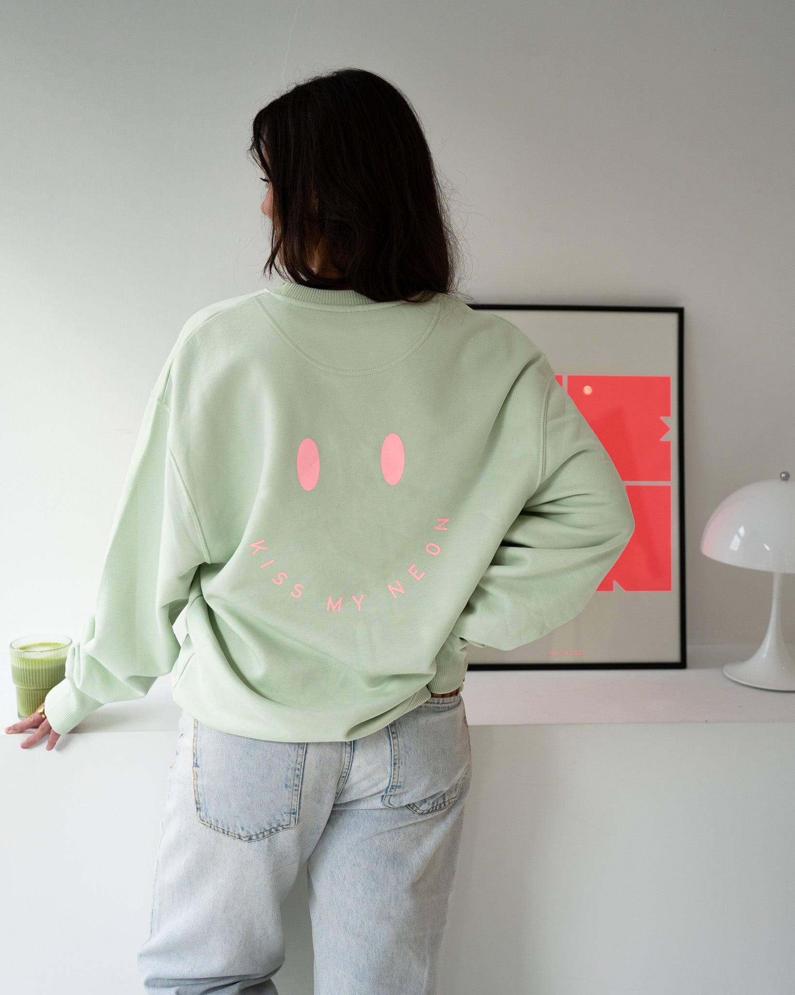SIGNATURE SMILE Oversized Sweater