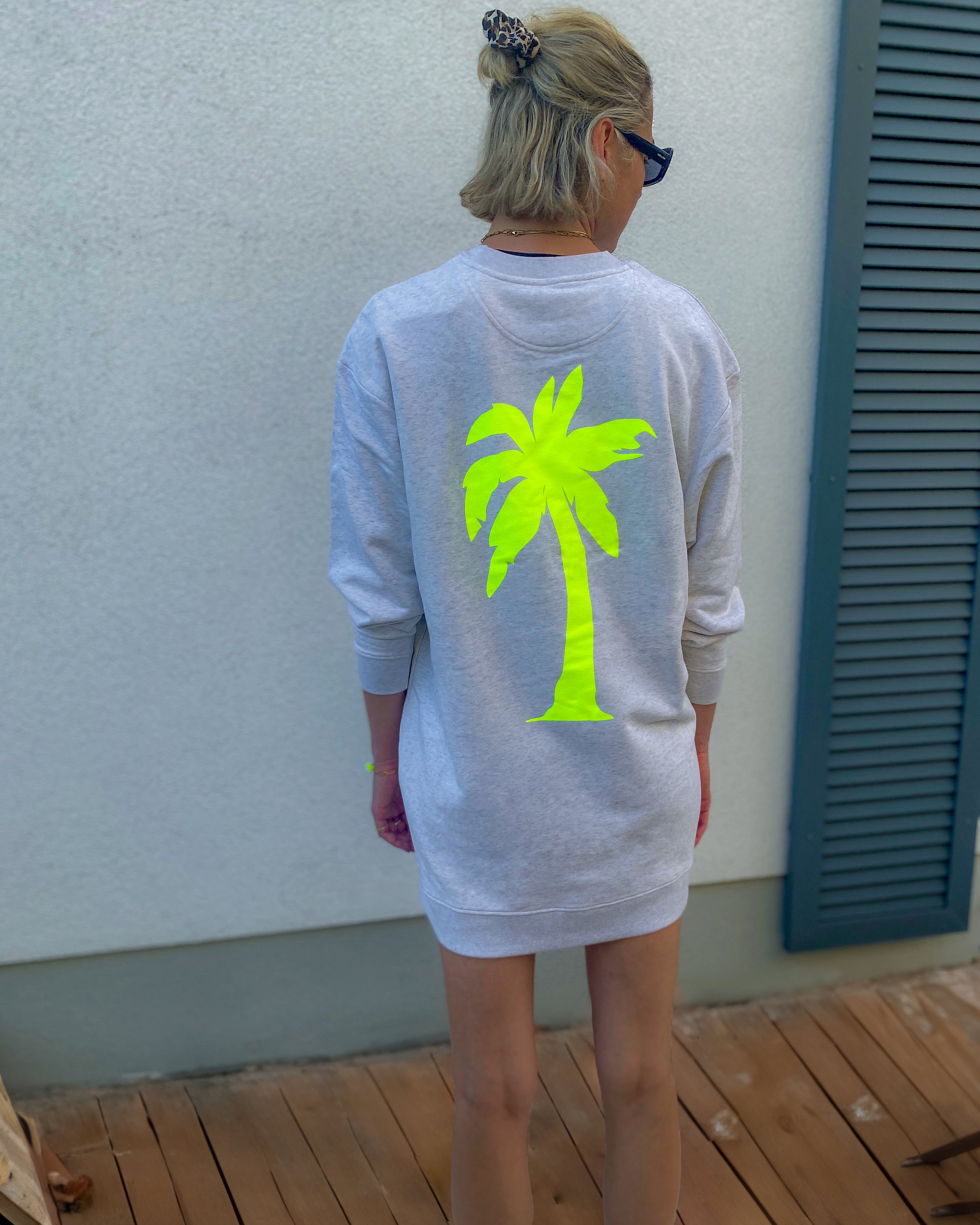 ALOHA VIBES Oversized Sweatkleid