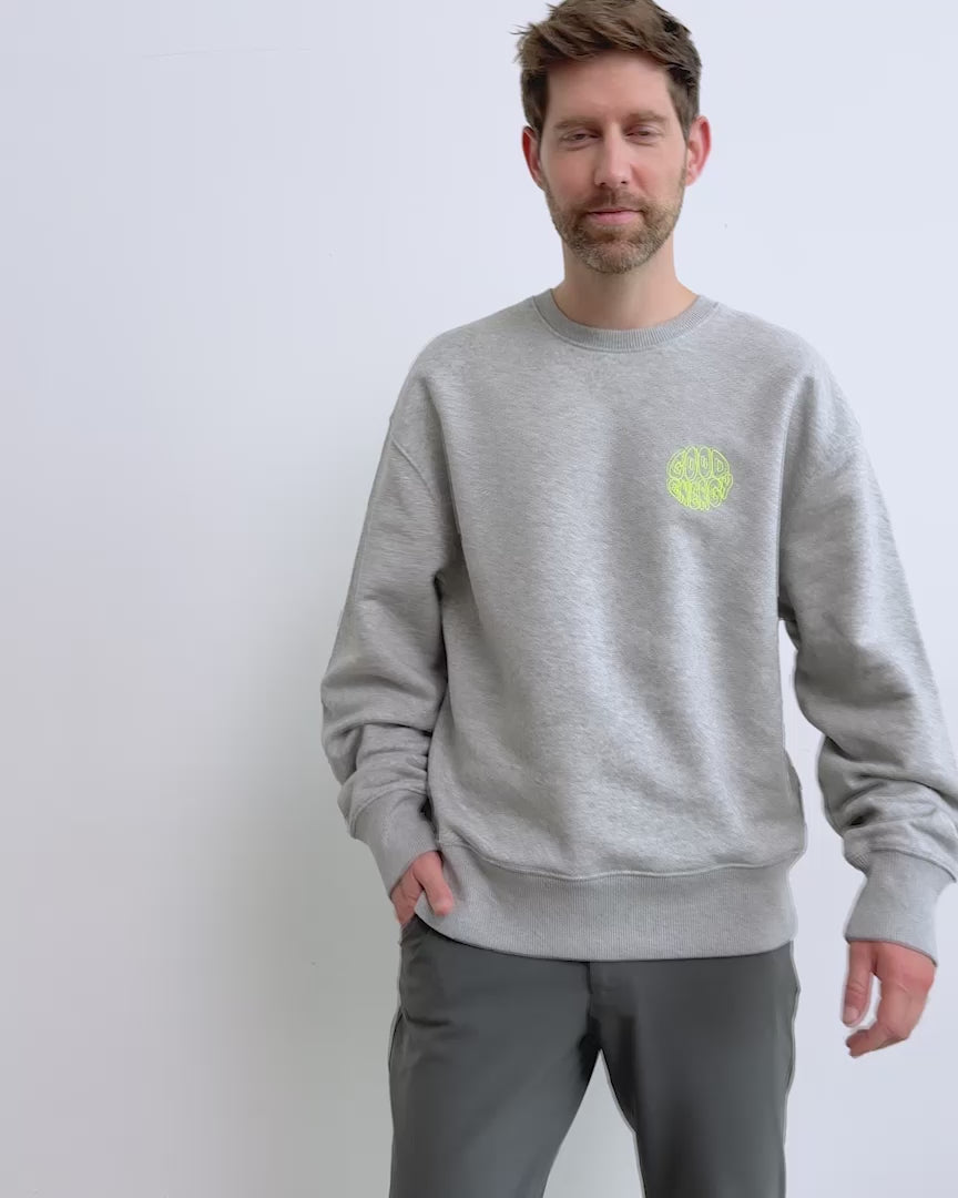 GOOD ENERGY Oversized Sweater