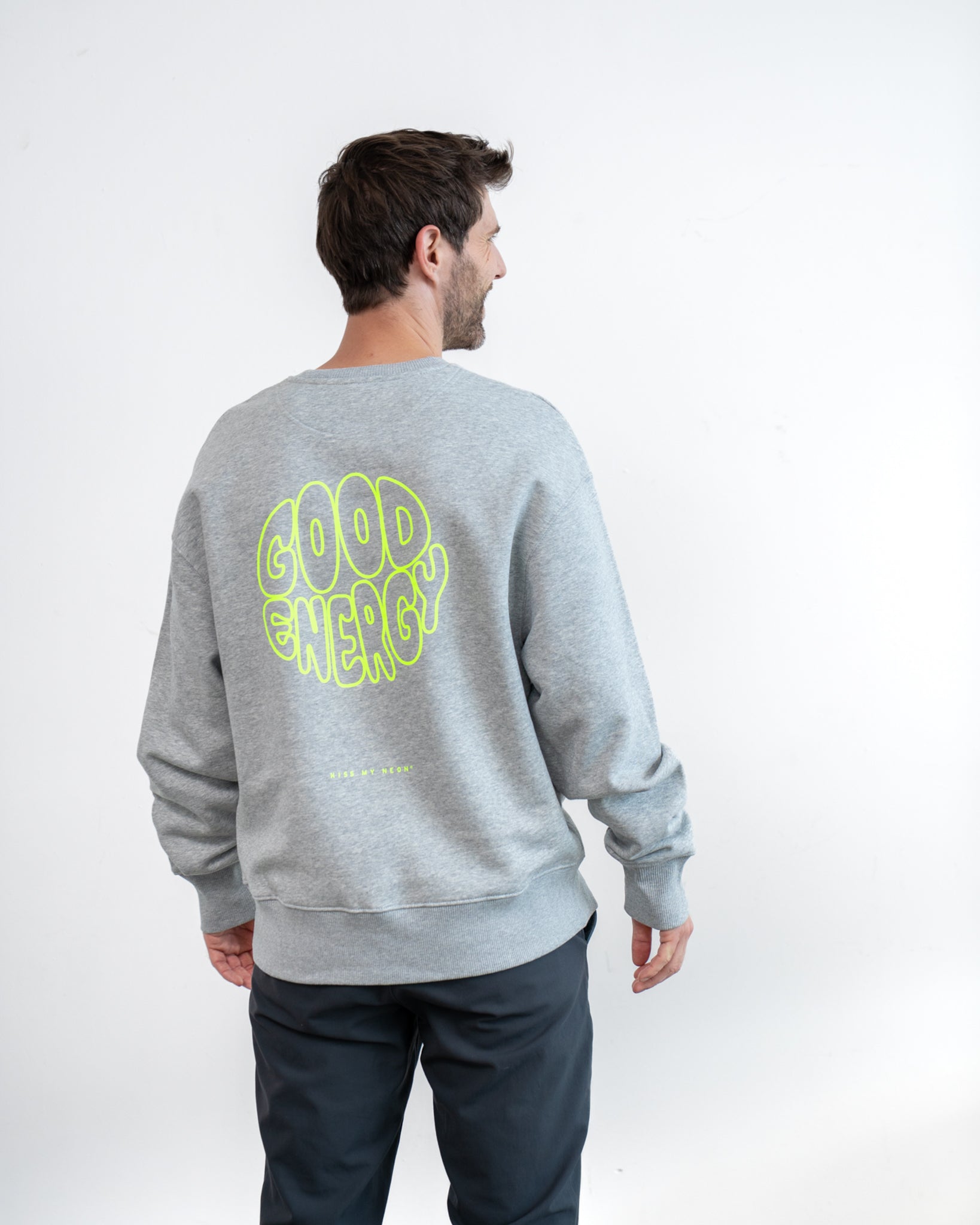 GOOD ENERGY Oversized Sweater